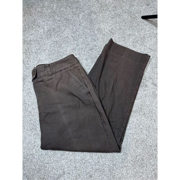 Talbots Brown Chino Capri Women's Size 10 - Picture 3 of 6